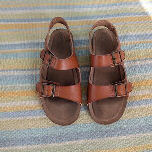 Cat & Jack Brown Sandals Size 12